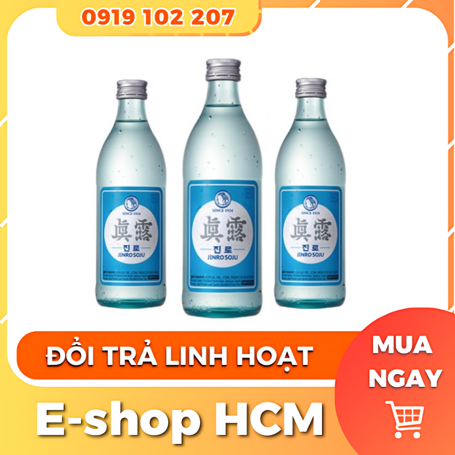 Rượu Jinro Is Back Soju Hàn Quốc Chai 360ml (16,5%)