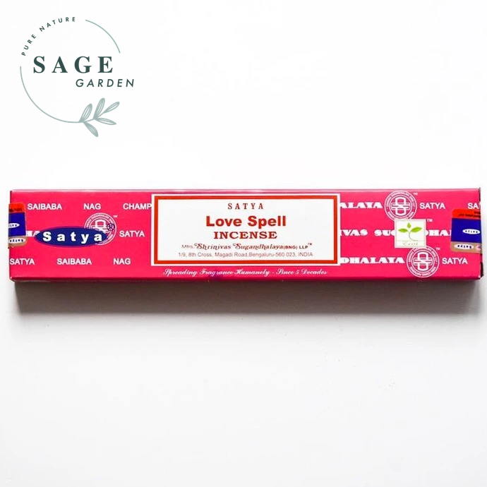 Nhang SATYA Love Spell_Hỗ Trợ Tình Duyên_SAGE GARDEN