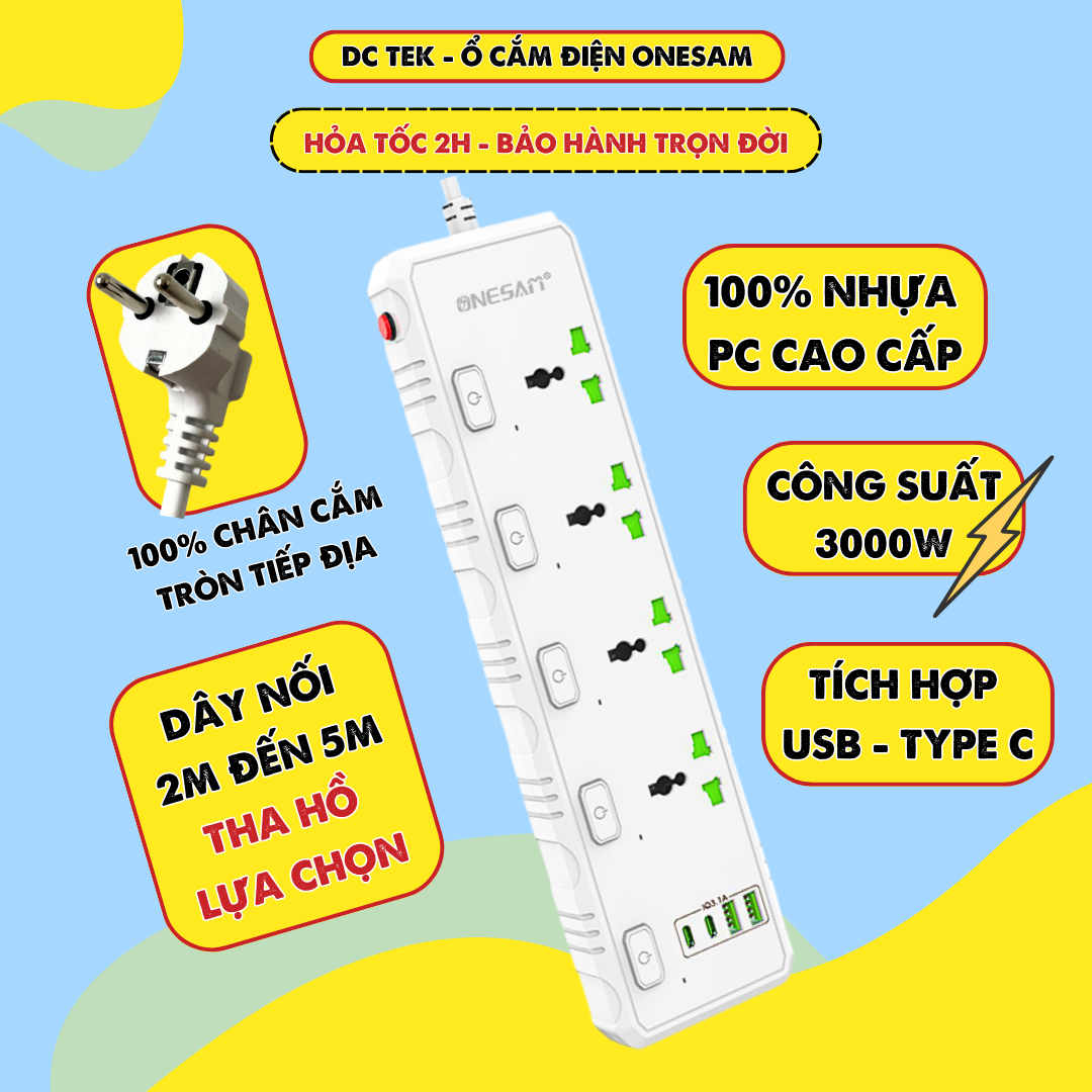 Cửa hàng "Ổ Cắm Điện Onesam Dctek"