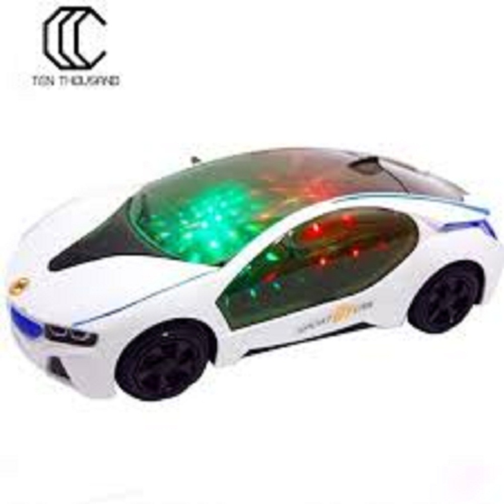 [HCM]Ô tô đồ chơi có đèn led nhấp nháy thú vị