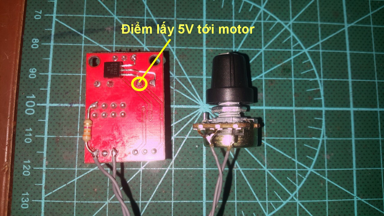 Mạch tạo xung clock điều khiển motor không chổi than BLDC, được mod từ mạch NE555 chạy được áp 6-24Vdc.