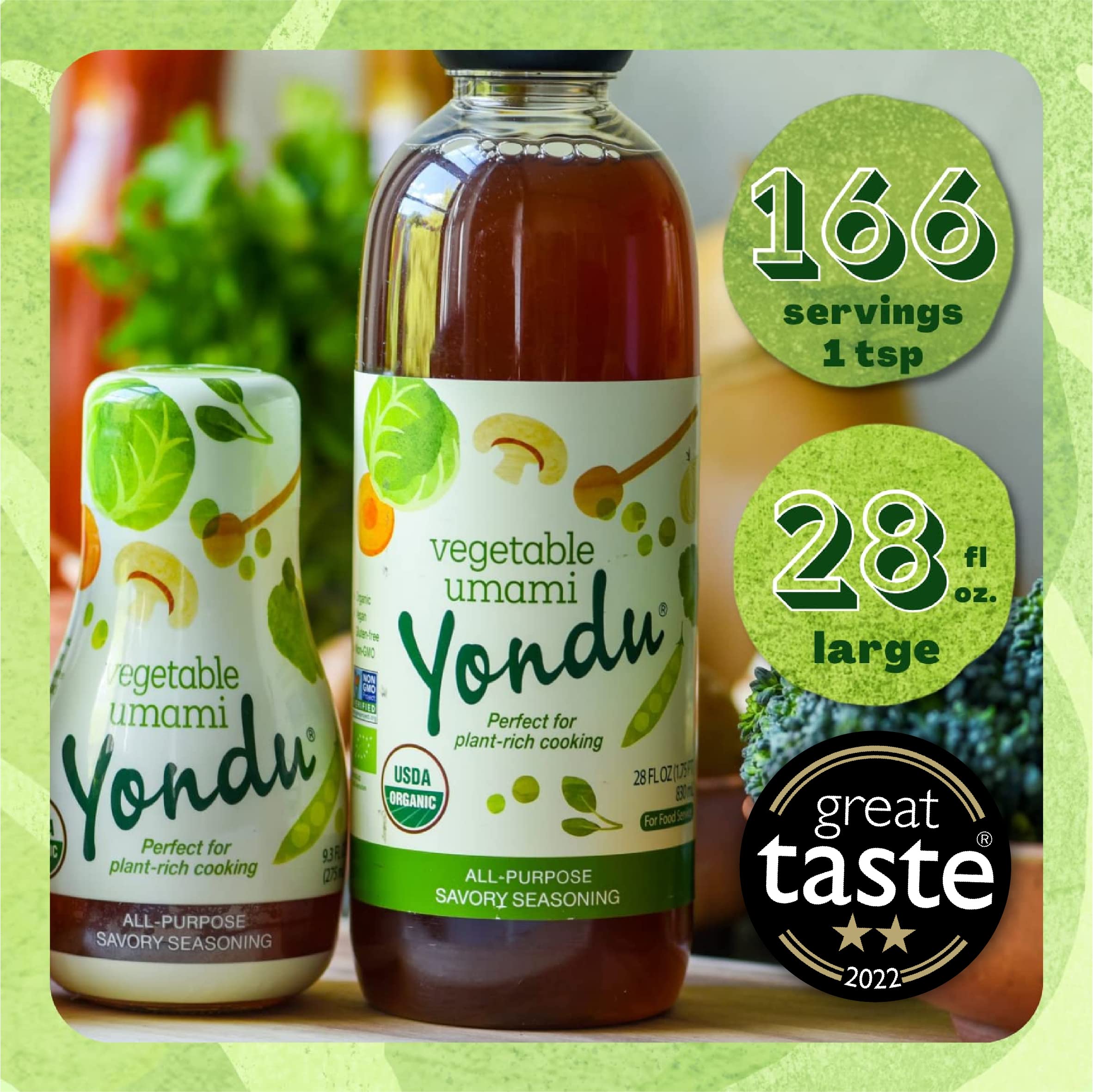 Nước cốt gia vị umami từ rau củ hữu cơ yondu vegetable umami