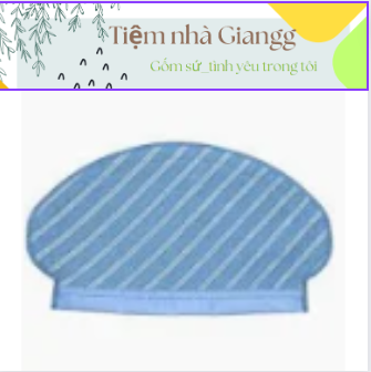 Thảm lau robot hút bụi Ecovacs Deebot T5 ( các dòng Hero_Neo_Power_ Max)- Hàng chính hãng