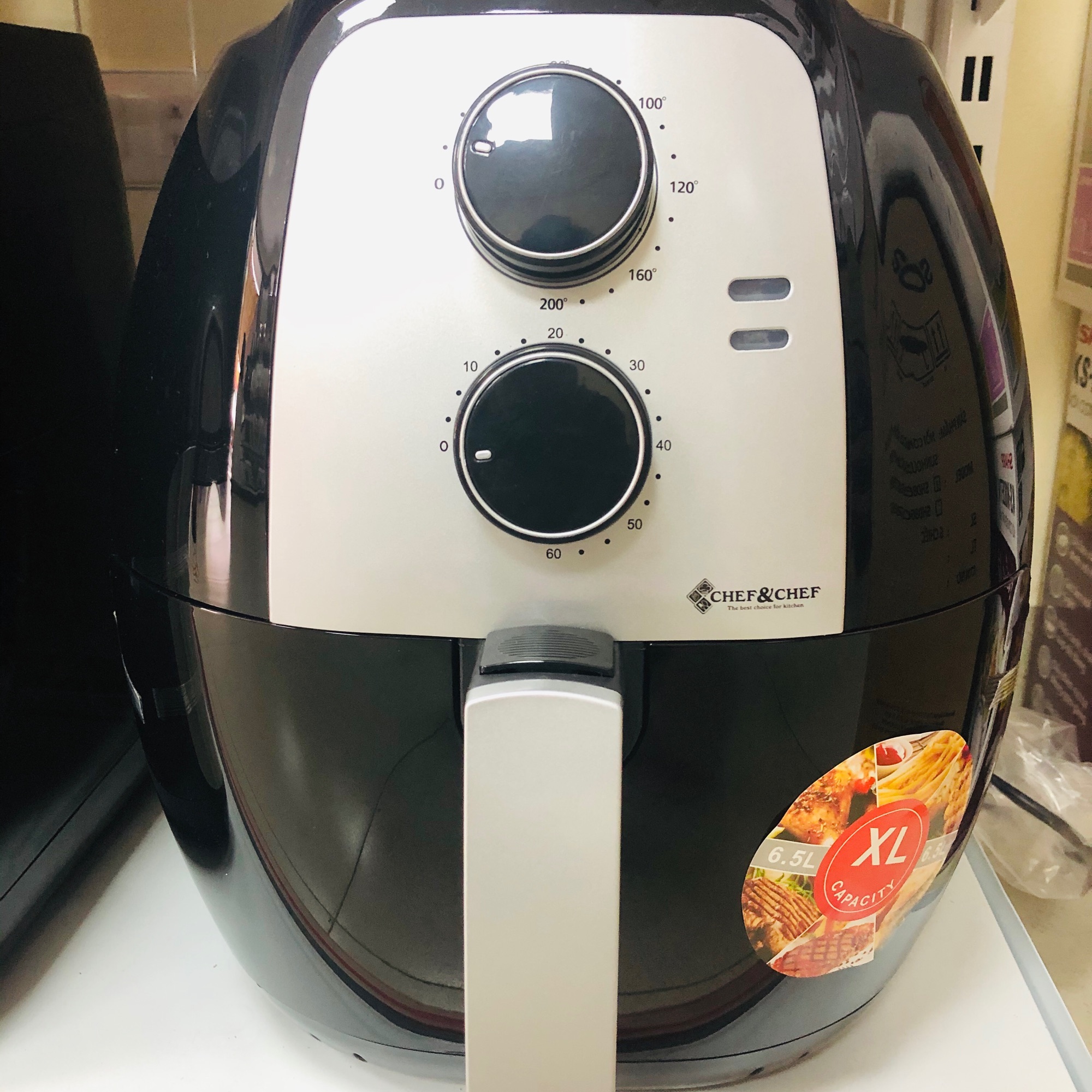 NỒI CHIÊN KHÔNG DẦU CHEF&CHEF 6,5LIT
