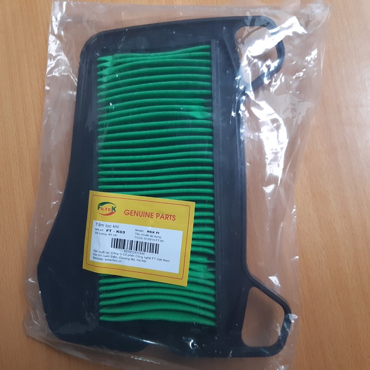 Lọc gió xe máy  Wave RSX Fi 2 tai