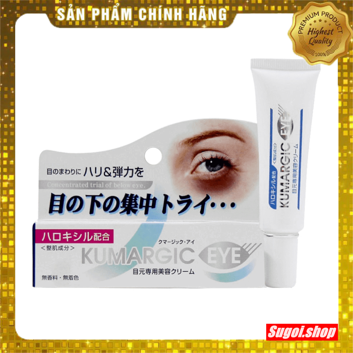 Kem trị thâm quầng mắt Kumargic Eye Nhật Bản