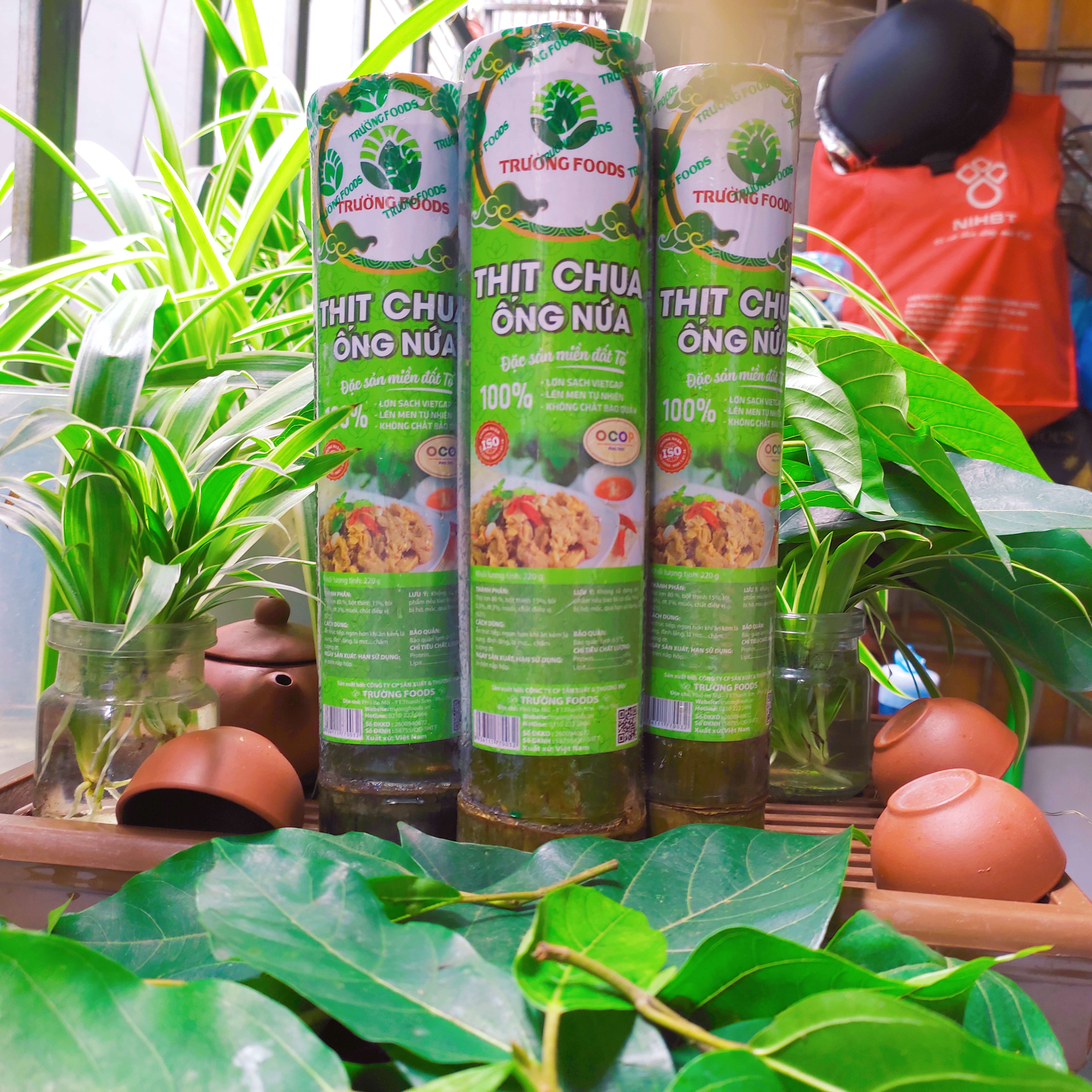 Combo 3 thịt chua Ống Nứa -Trường Food Shop