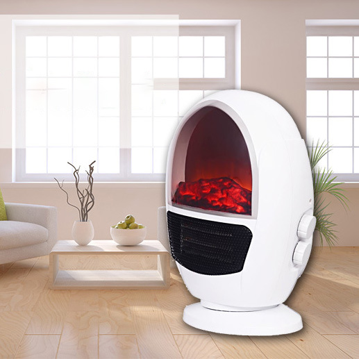 Máy sưởi ấm kèm màn hình 3d ngọn lửa dilipu gh-906 làm ấm và thổi gió 1500w để bàn sang trọng