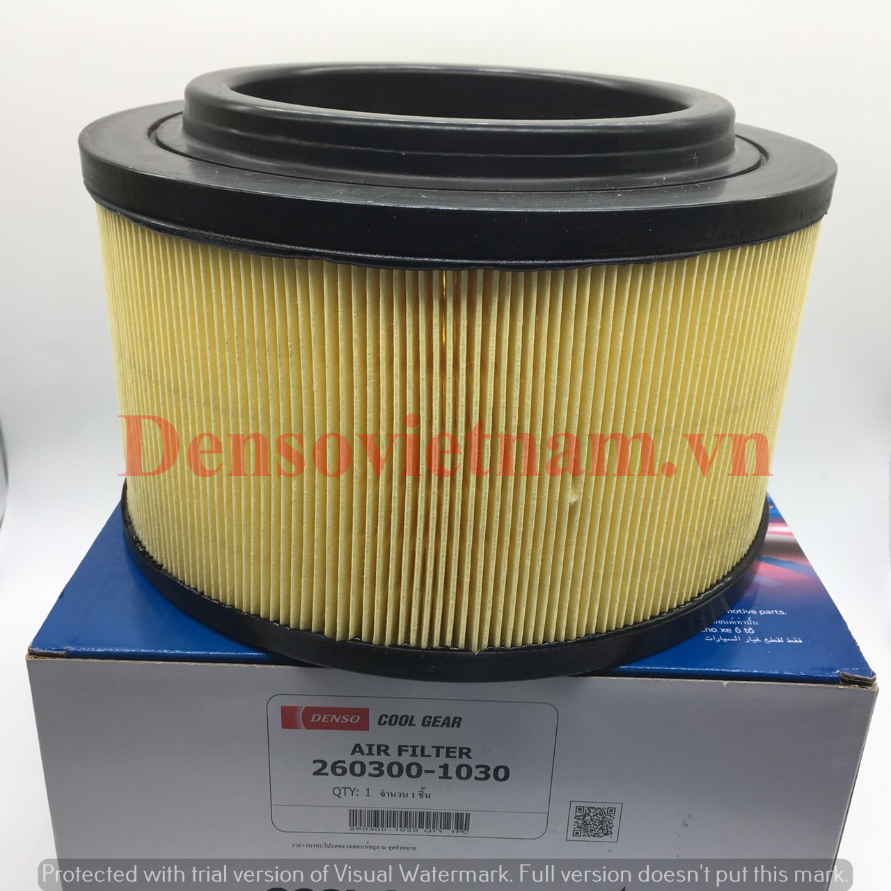Lọc gió động cơ Ford Ranger, Everest, Mazda BT50 chính hãng Denso