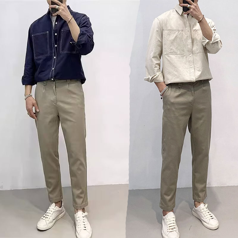 Combo áo somi quần kaki hàng thời trang nam - cm02
