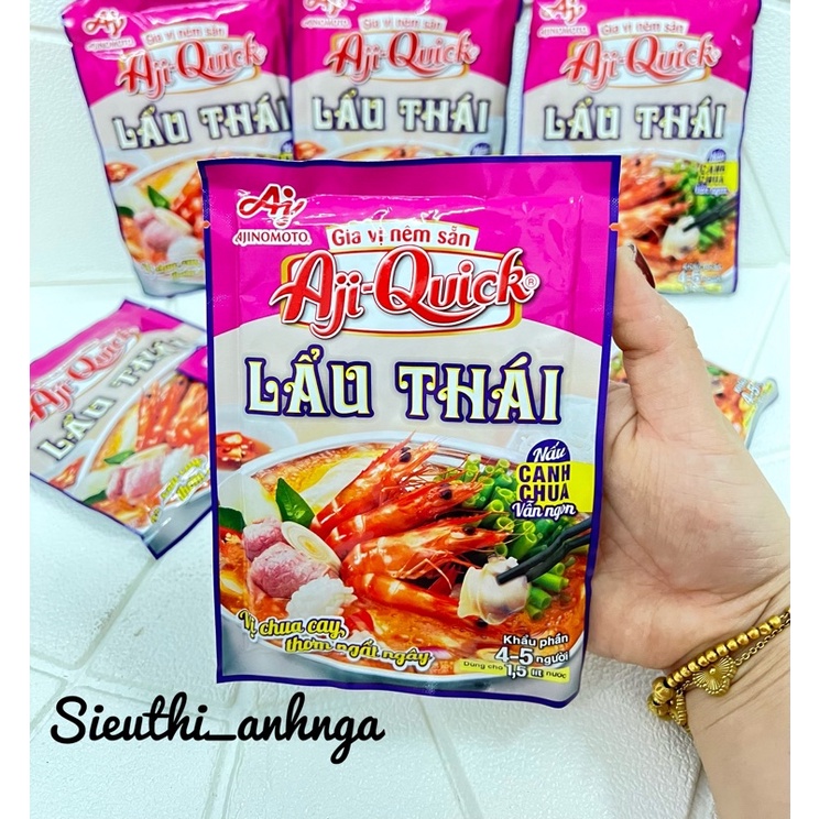 Gia vị lẩu thái aji-quick 55g
