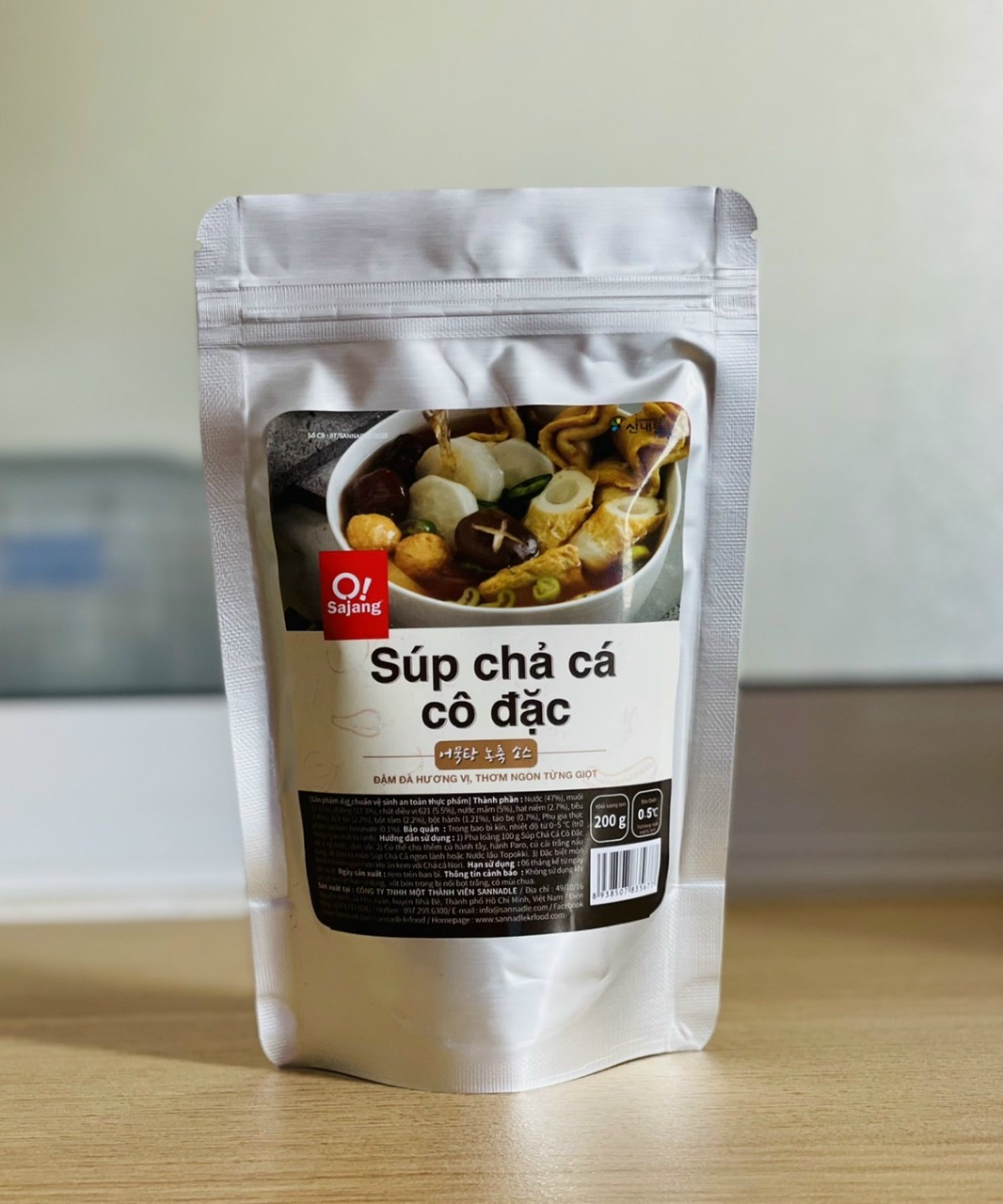 200g Soup chả cá cô đặc Hàn Quốc