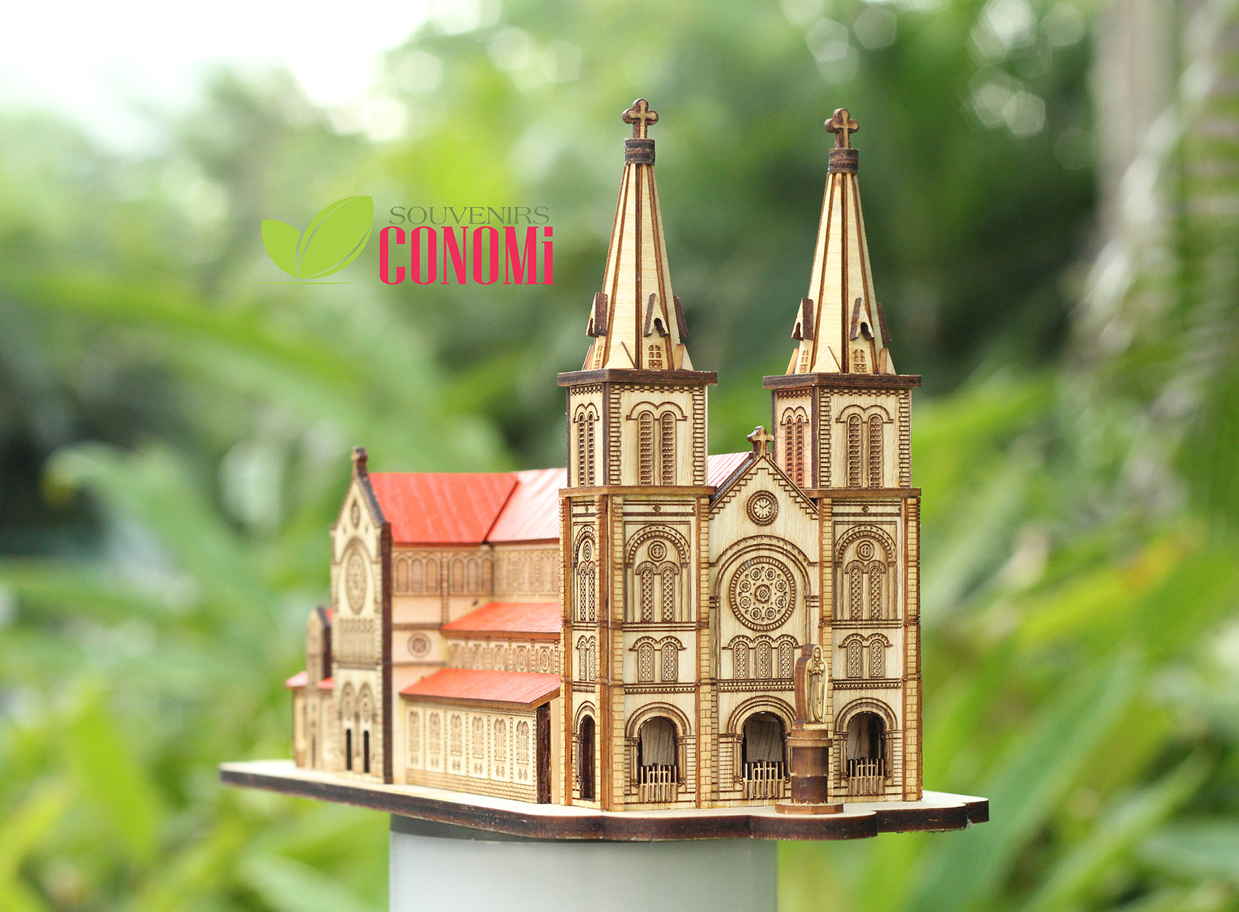 MÔ HÌNH NHÀ THỜ ĐỨC BÀ SÀI GÒN