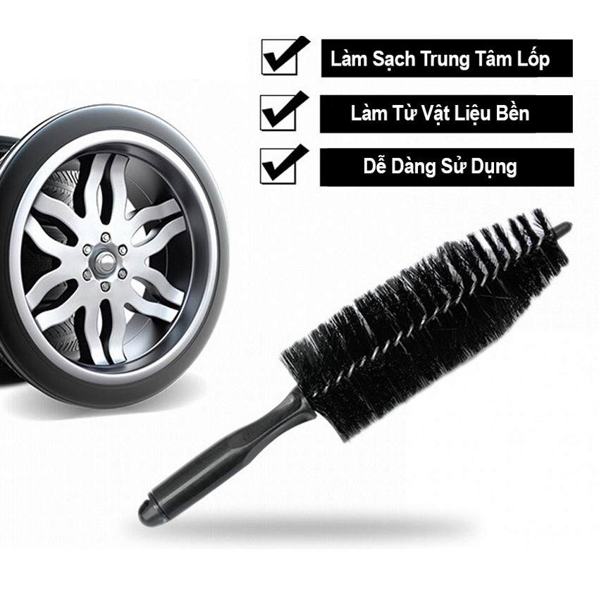 Chổi Cọ Vành Xe Ô Tô Chuyên Dụng VERSION3