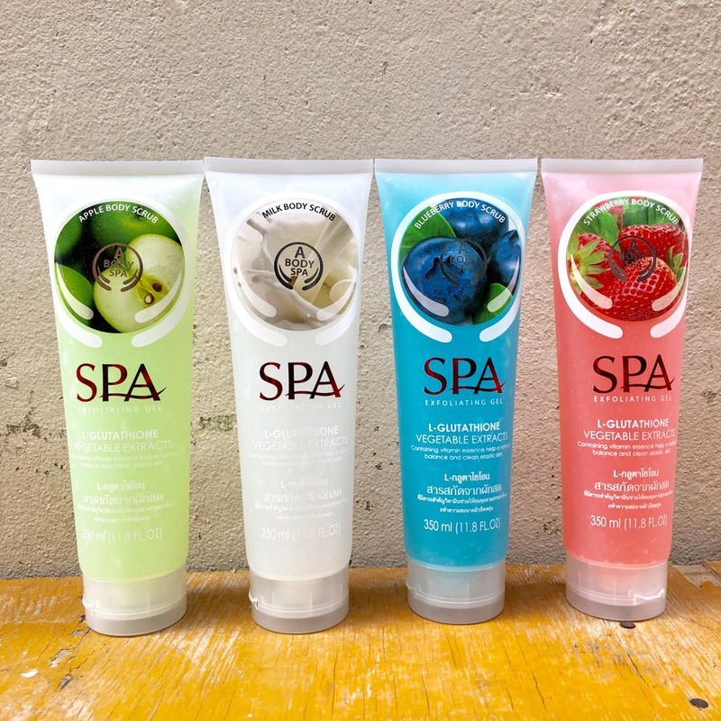 Gel kì tẩy tế bào chết spa trái cây tẩy da chết