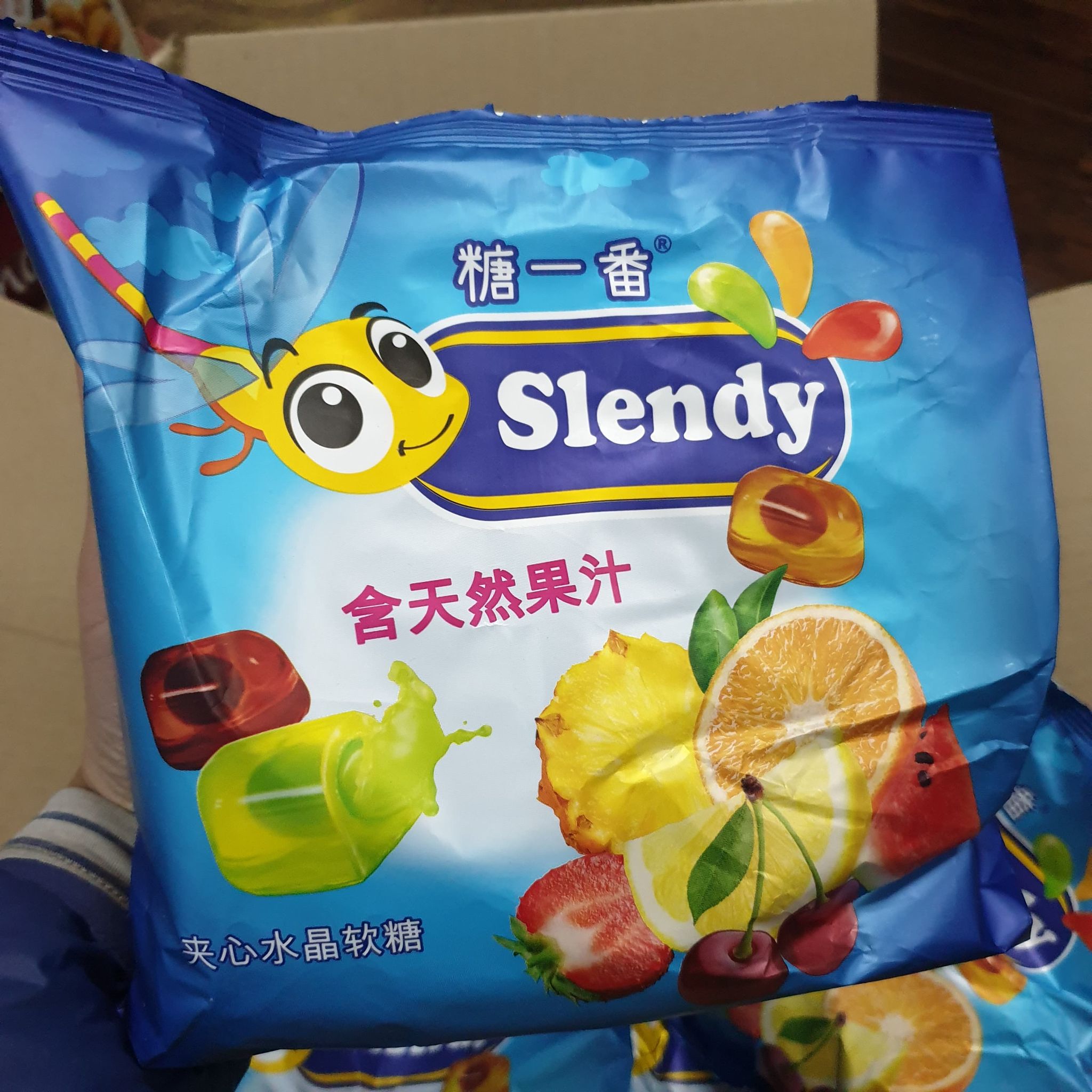 KẸO MỀM TRÁI CÂY SLENDY NGA
