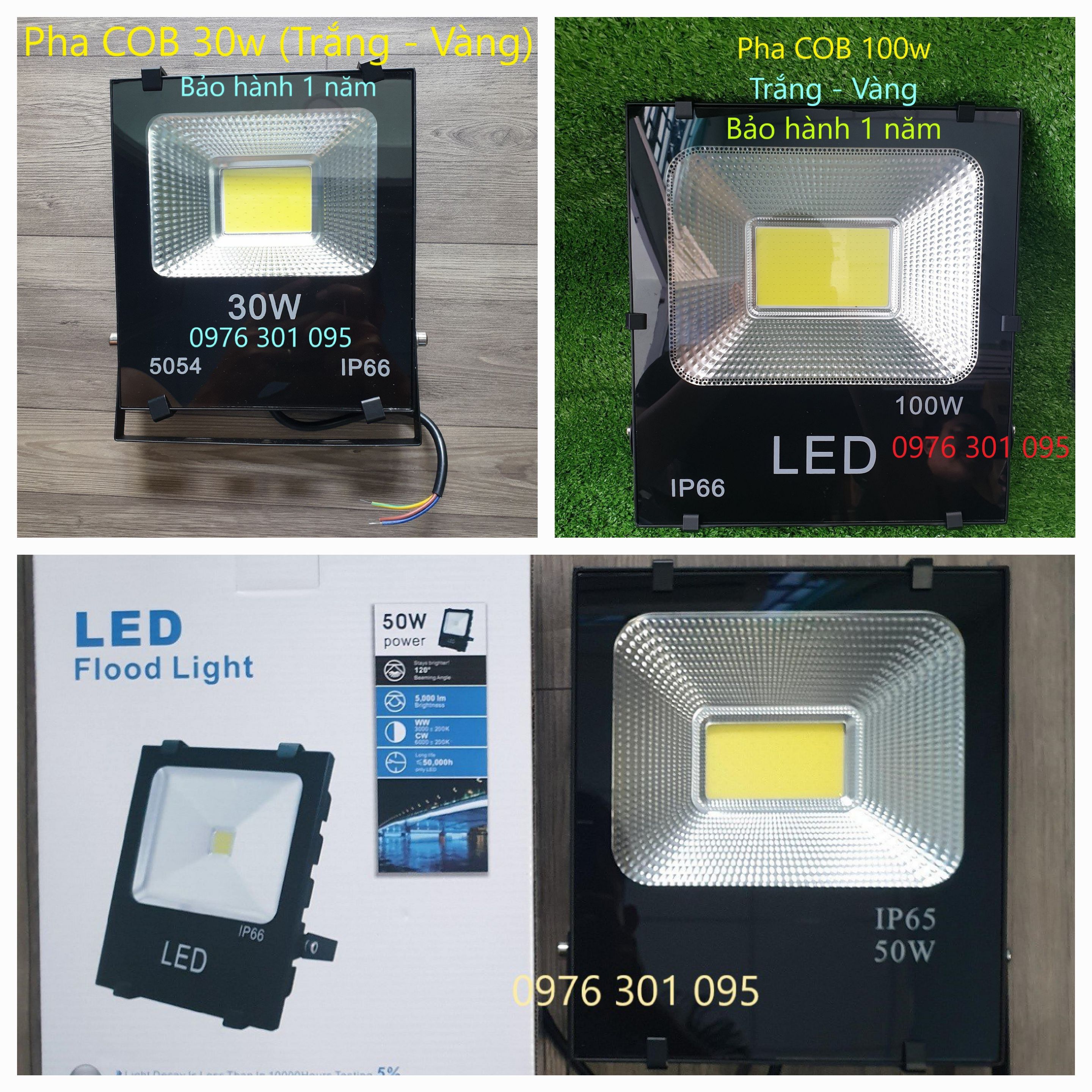 Đèn Pha Led Ngoài Trời Chống Nước