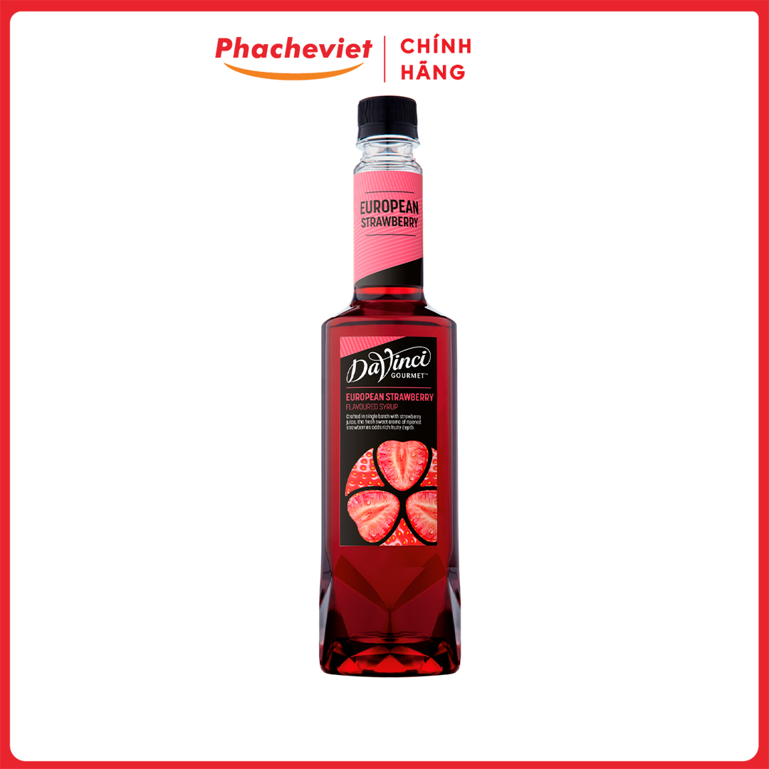 Syrup Davinci Dâu 750ml