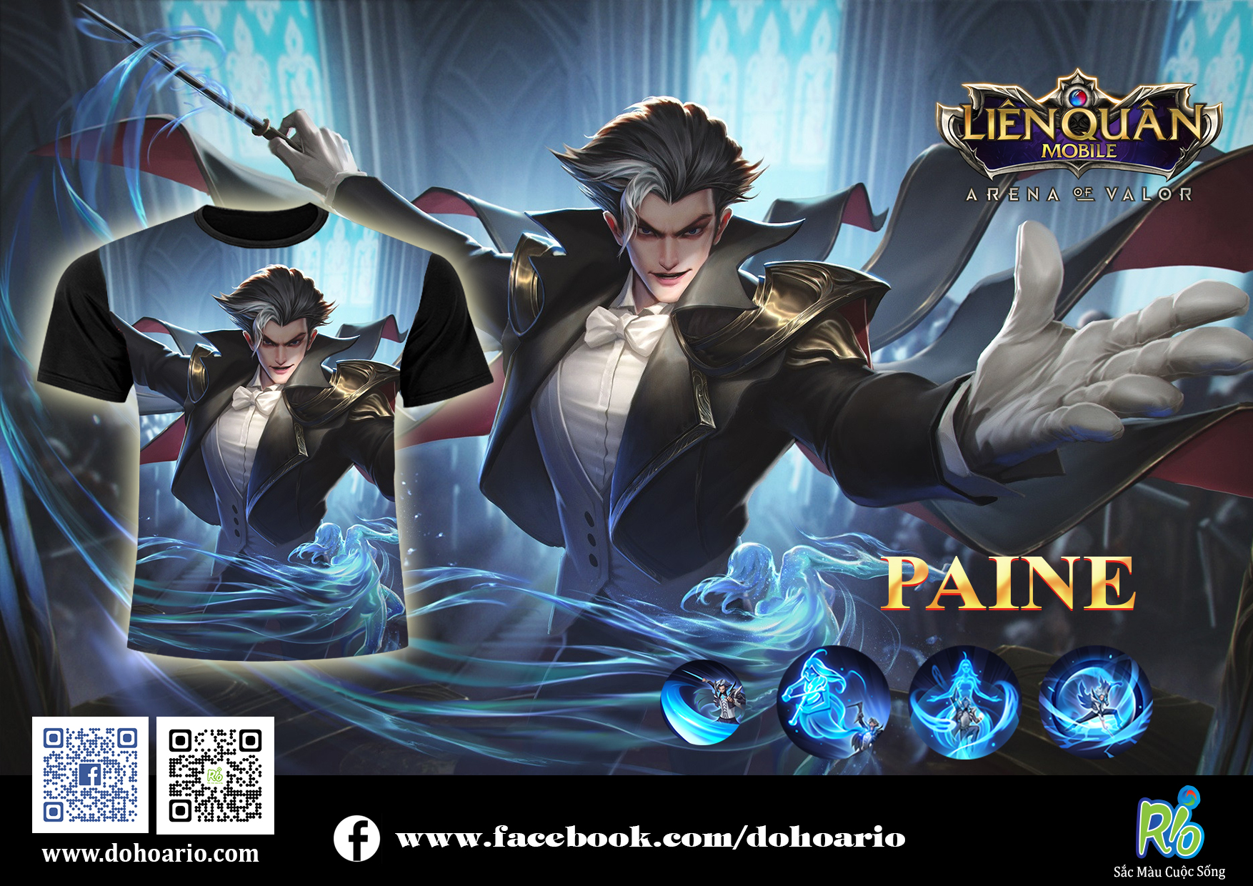 Áo thun liên quân Rio - PAINE