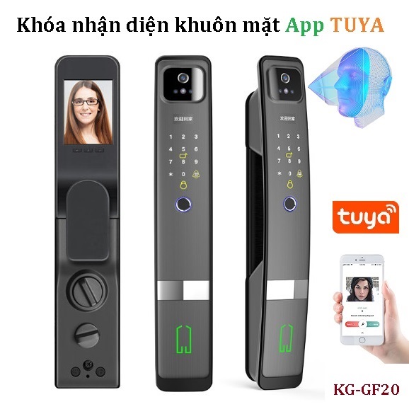 Khoá vân tay nhận diện khuôn mặt cao cấp King Guard KG-GF20