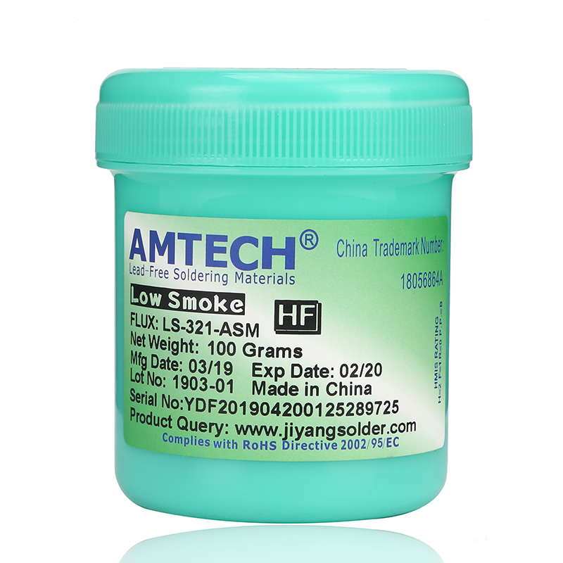 Mỡ hàn- Nhựa thông Amtech dạng hủ 100gr, ít khói, không độc hại