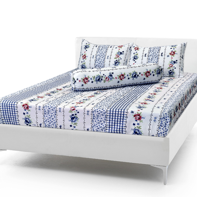 [HCM]Bộ Drap+áo gối 100% vải Cotton Thắng Lợi { 4 MÓN } đủ size
