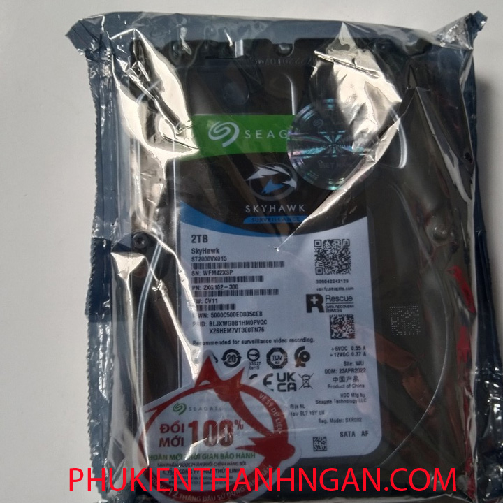 Ổ cứng seagate skyhawk 2tb
