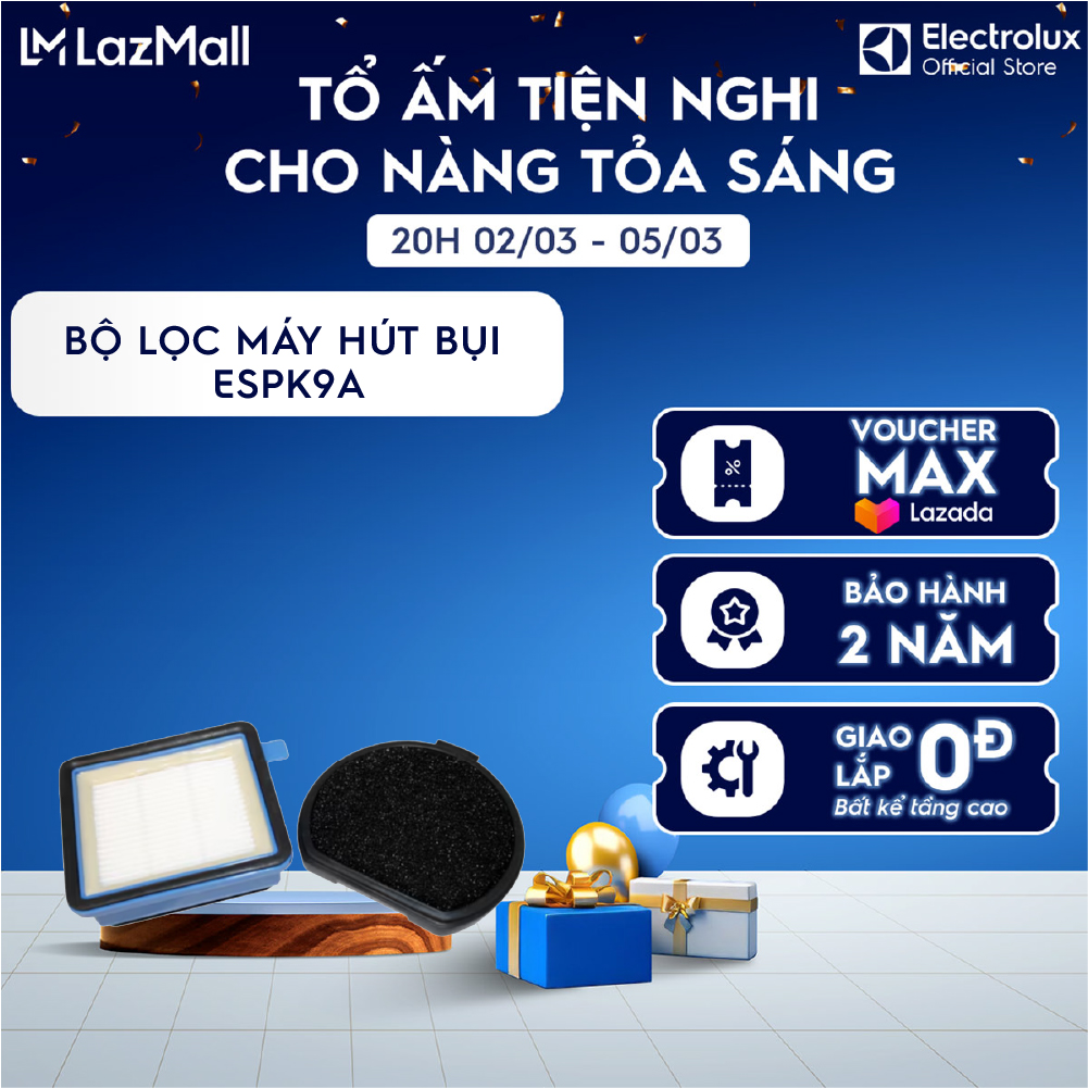 Bộ Performance Kit PURE Q9 Electrolux ESPK9A, Duy trì hiệu suất cho thiết bị lọc khí, cho năng suất hoạt động tốt nhất