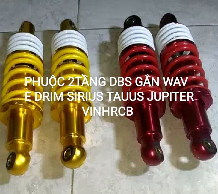 Phuộc 2 tầng dbs wave,drim, future,sirius,taurus, Jupiter