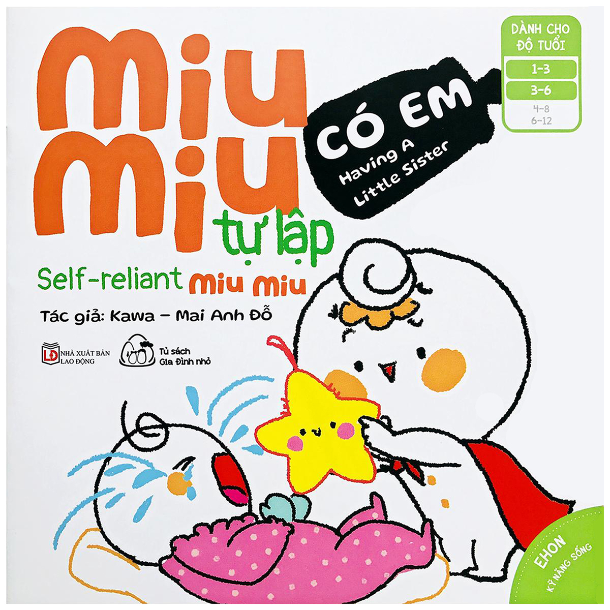 Sách - Ehon Kĩ Năng Sống - Miu Miu Tự Lập- Phần 2 - Combo 8 quyển, lẻ tùy chọn