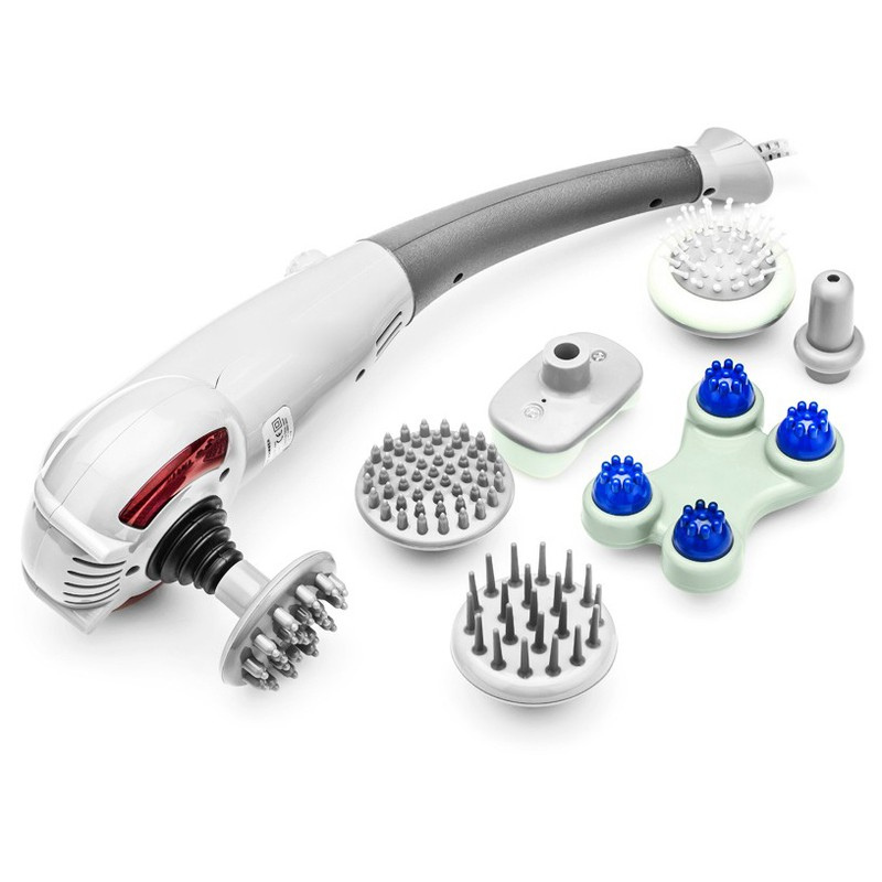 Máy matxa cầm tay King 7 đầu matxa body 7 đầu thay thế máy mát xa cầm tay tiện lợi