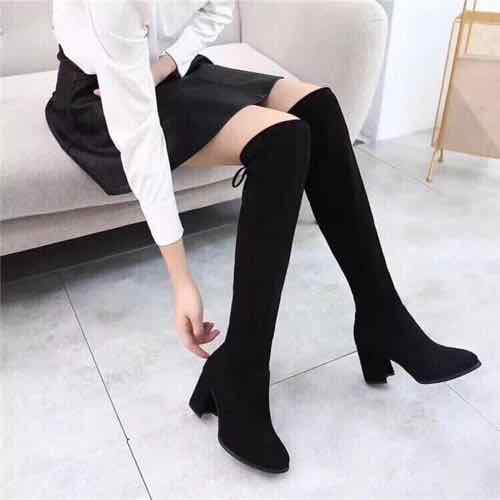 Giày boots chiến binh cột dây cao