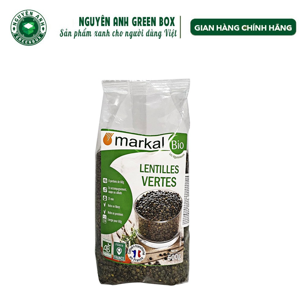 Đậu lăng xanh hữu cơ Markal hỗ trợ kiểm soát lượng đường trong máu