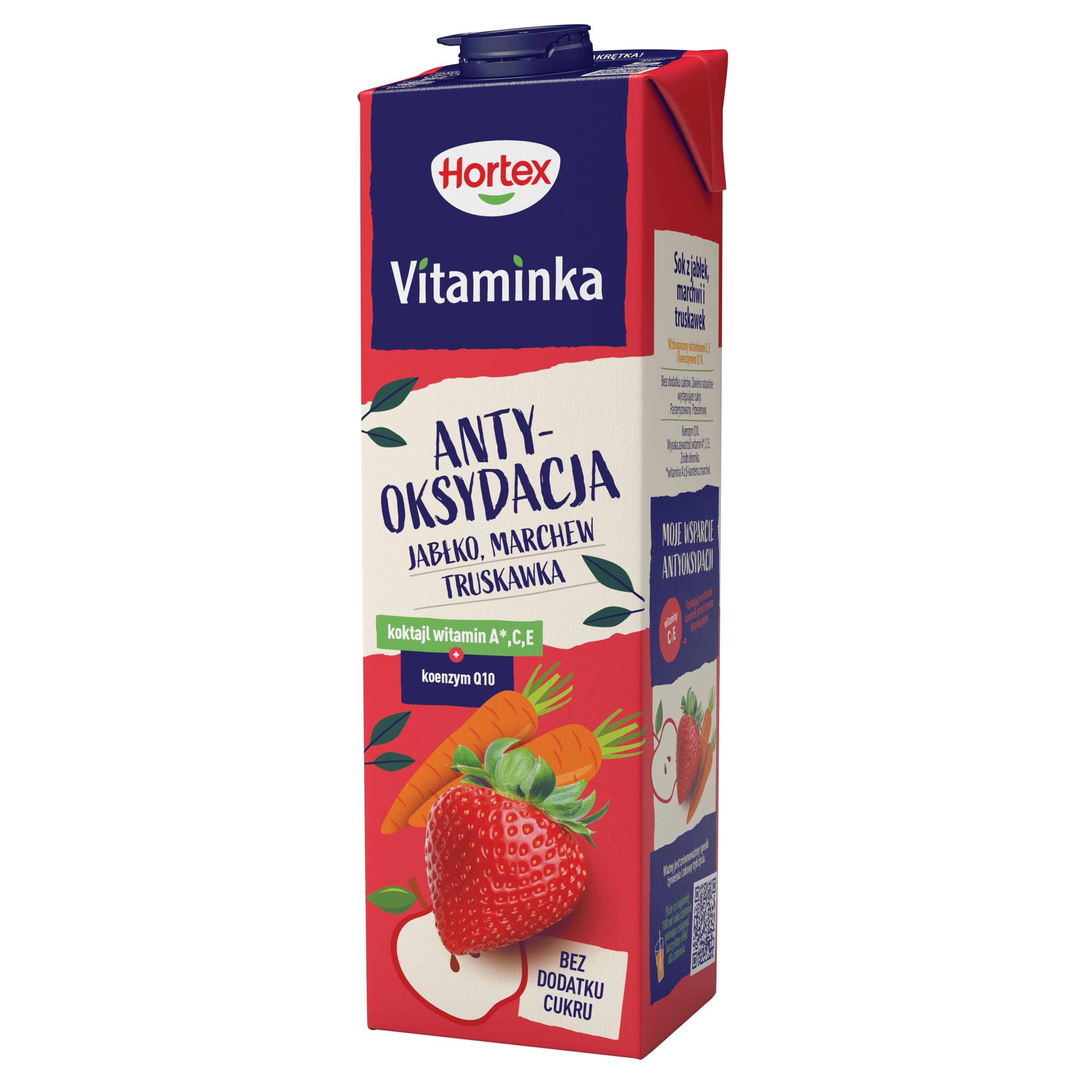 Nước Ép Vitaminka Hỗn Hợp Táo, Cà Rốt, Dâu 1L