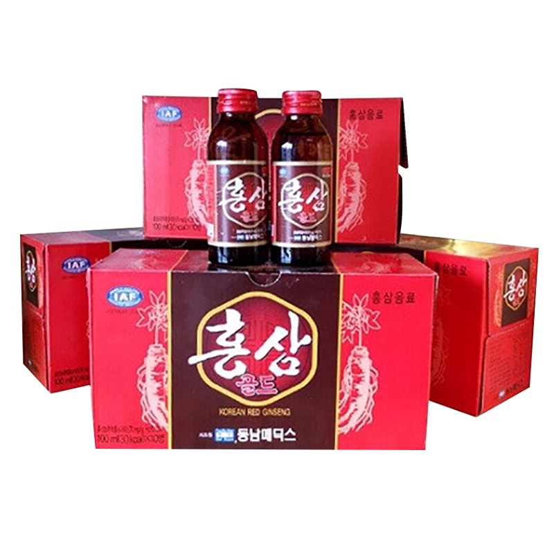 Nước hồng sâm hàn quốc hộp 10 chai
