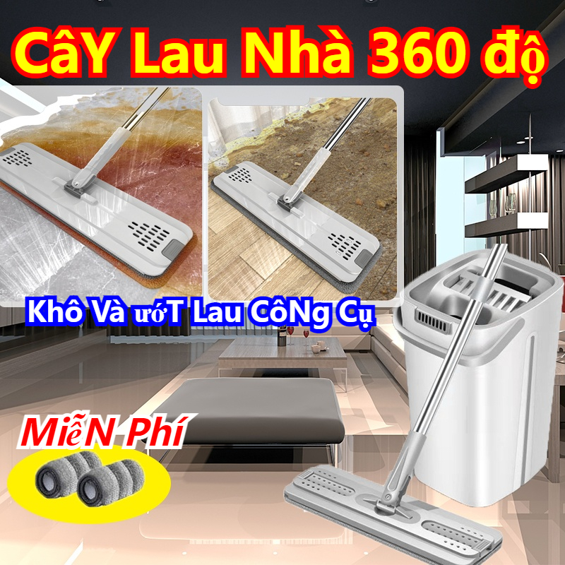 Cây lau nhà 360 độ,cay lau nha tự vắt,bộ lau nhà sàn nhà,khô và ướt lau công cụ,rảnh tay lau để loại bỏ bọ ve,bộ lau nhà xoay 360,thích hợp cho sàn gỗ/gạch