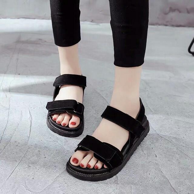 Sandal quai da lộn giày linh linh