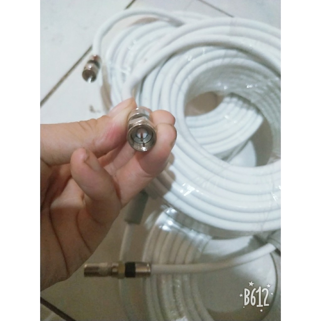 Dây cáp tivi đồng trục 5 mét 10 mét 15 mét 20 mét 25 mét 30 mét - dùng để kết nối ang ten hoặc chia tín hi