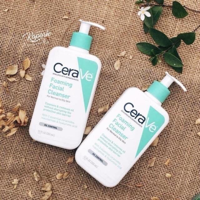 Fullsize Mỹ sữa rửa mặt cerave foaming/hydrating cleanser