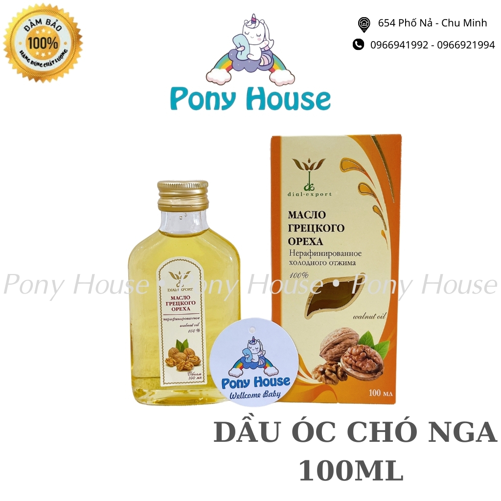 Dầu óc chó nga extra virgin 100ml cho bé ăn dặm mẫu mới date 2023