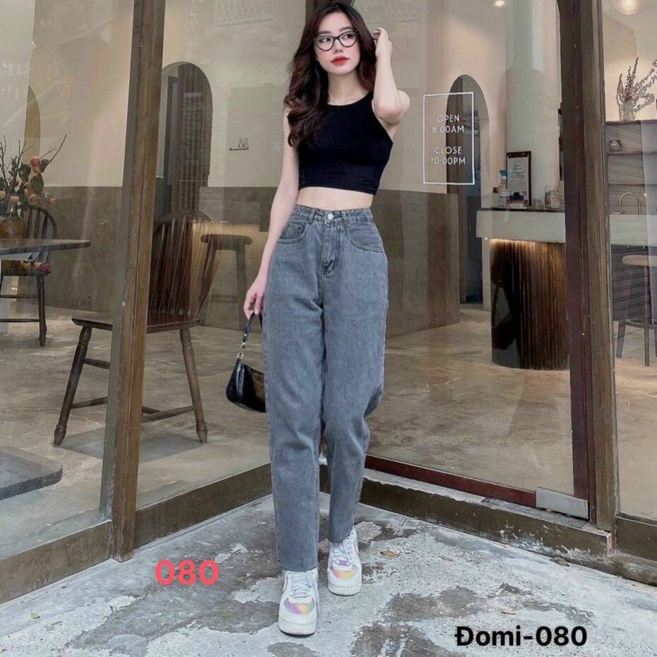 [HCM]Quần Baggy Jean Nữ [FREESHIP] Quần Baggy Bò Nữ chất liệu denim cao cấp form chuẩn thời trang trẻ trung AT Fashion - QBJNU17
