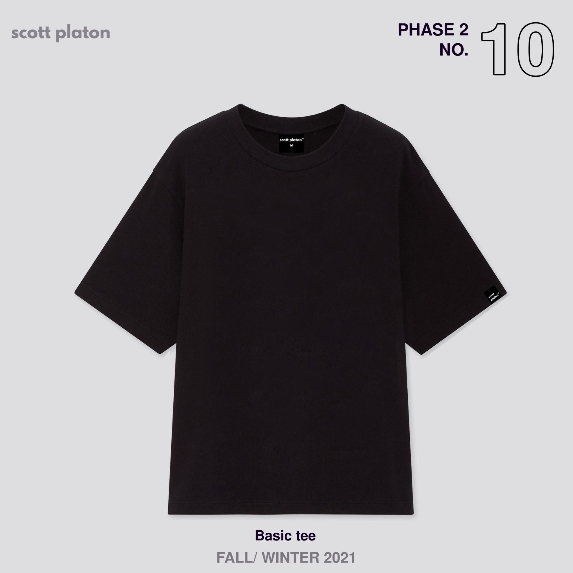 Scott Platon Áo thun BIG SIZE - Chất liệu cotton dày dặn đứng form