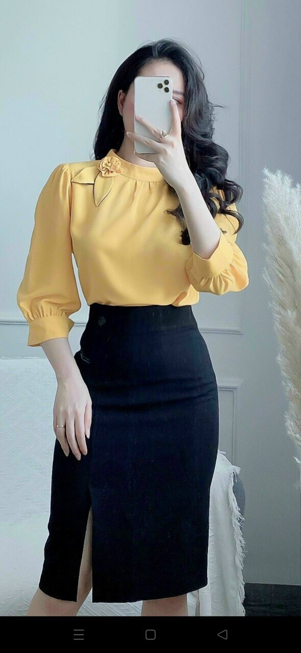Áo công sỡ thanh lich b0027