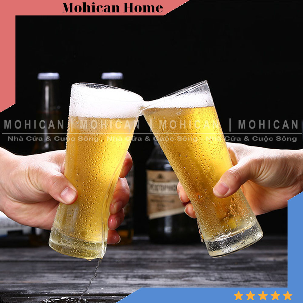 Cốc thủy tinh Ocean Metropolitan 400ml nhập khẩu Thái Lan, ly thủy tinh cao cấp uống soda, sinh tố, trà sữa OCEG-B21314