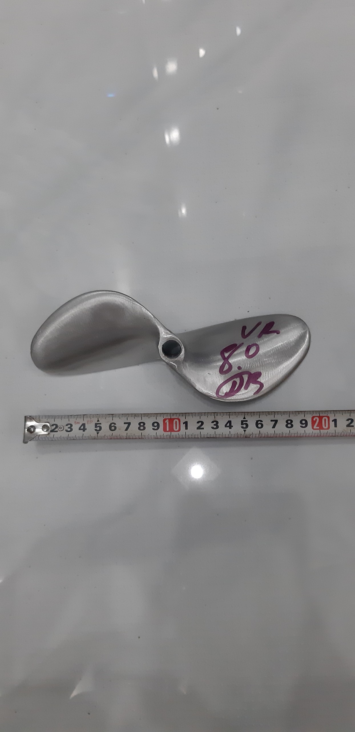 Chân vịt inox 8hp máy cốt ngay gen 14mm
