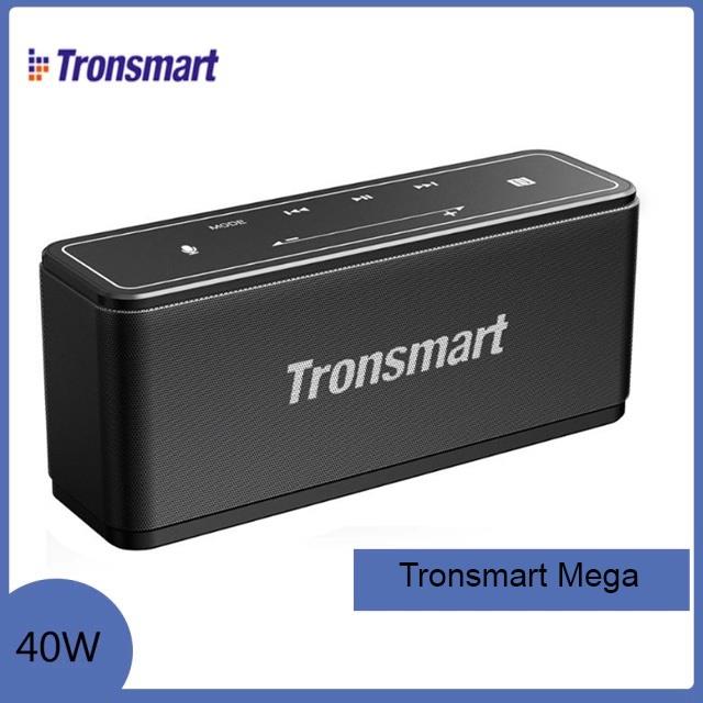 ▦ Tronsmart Element Mega Loa Bluetooth 5.0 Công suất 40W Hỗ trợ TWS và NFC ghép đôi 2 loa Âm thanh nổi sống động kết hợp