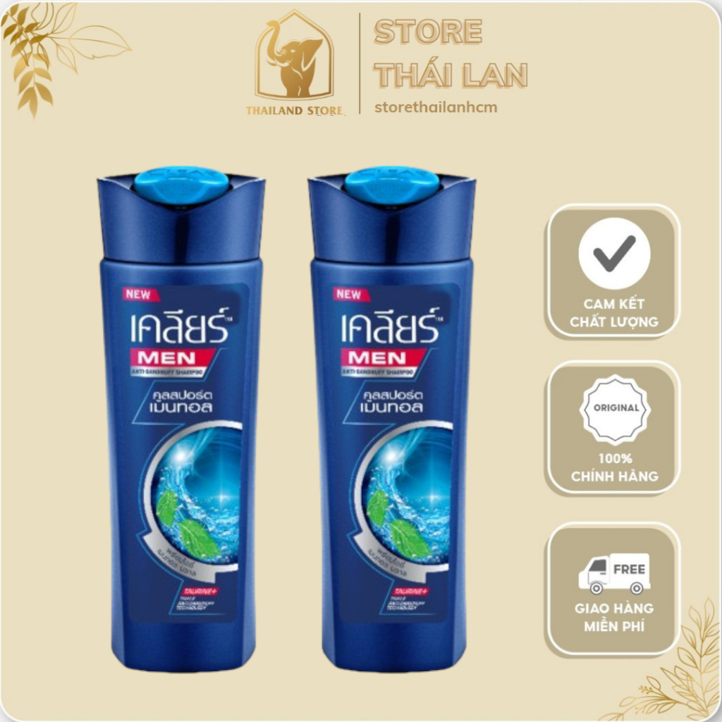 Dầu gội clear men thái lan bản mini size
