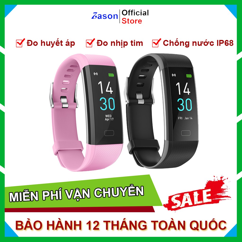 Đồng hồ thông minh s5 - vòng tay thông minh thế hệ mới, đồng hồ thông minh theo dõi sức khỏe, đồng hồ thông minh đo nhịp tim hỗ trợ thể thao zason