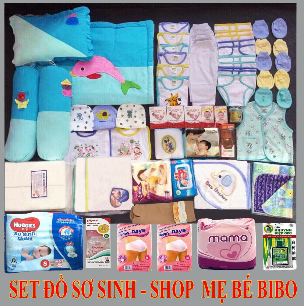 [HCM]SET ĐỒ SƠ SINH CỰC CHUẨN CHO BÉ GÁI TRAI