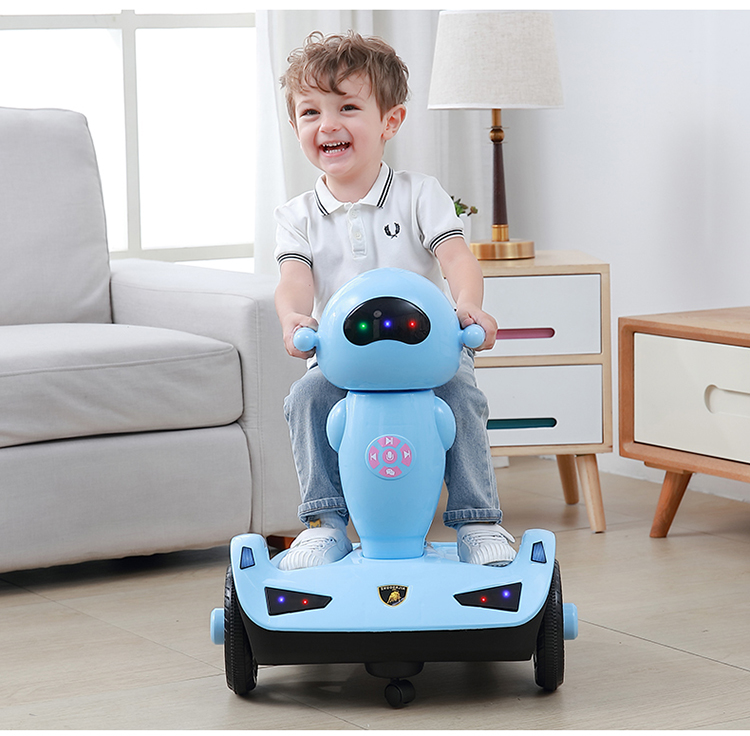 [ HÀNG LOẠI I ] Xe Điện Cân Bằng LED 4 Bánh Cho Bé Cao Cấp Có Điều Khiển Từ 2->7 Tuổi